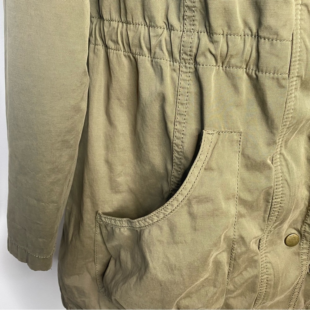 Mossimo Supply Co. Olive Green Anorak Water Resistant Utility Jacket - Picture 14 of 16